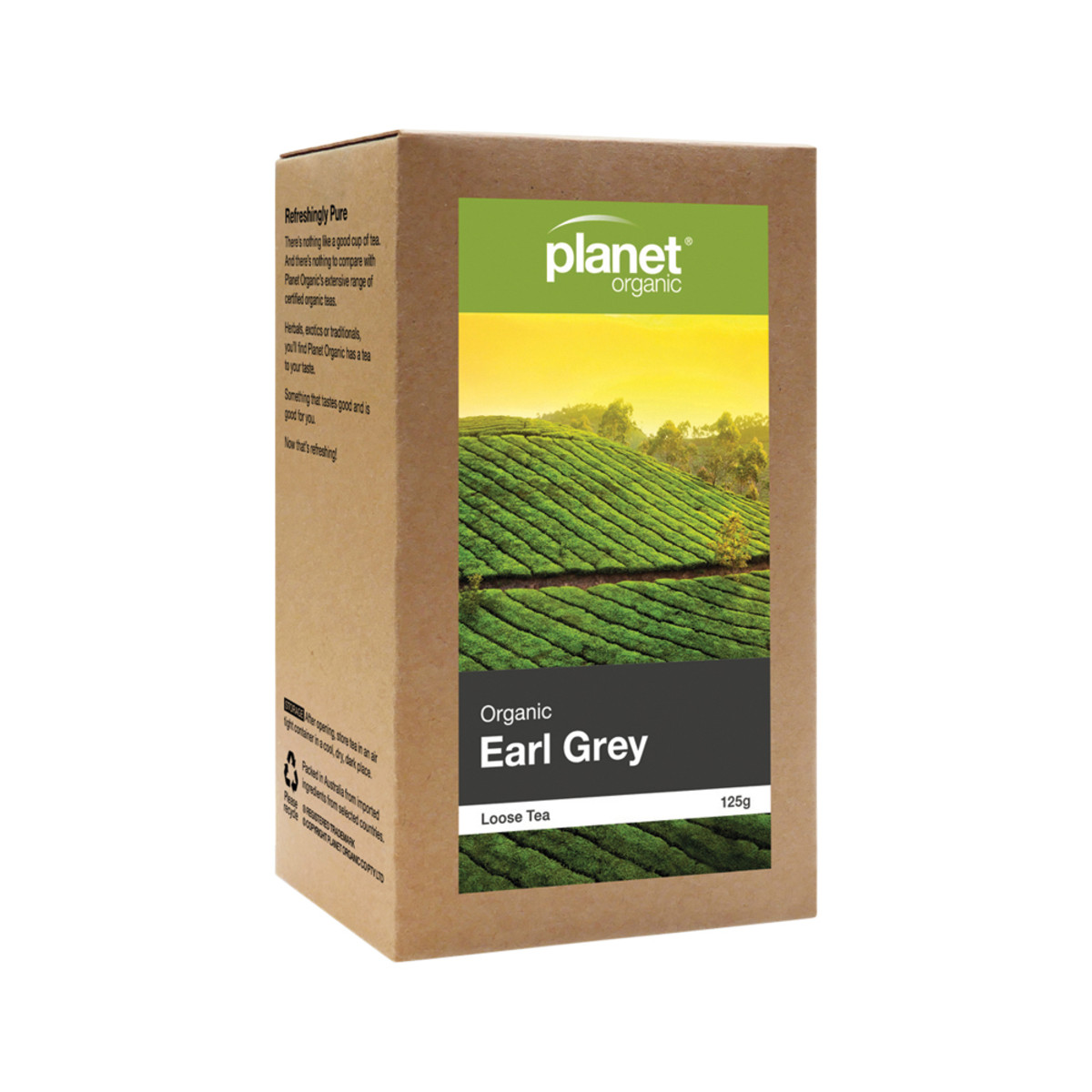 Planet Organic Organic Tea Earl Grey Loose Leaf 125g